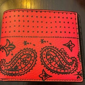 New Men’s Bandana Coach Wallet